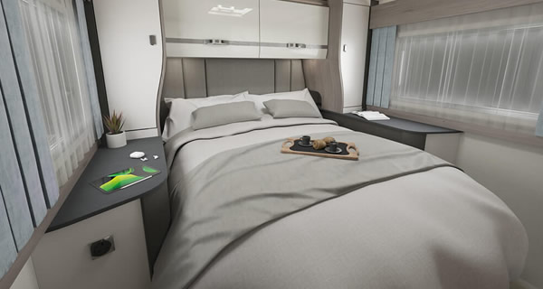 Swift Voyager island bed